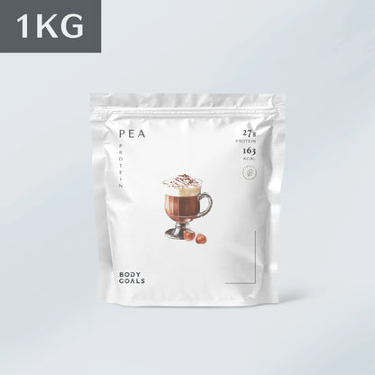 全素多效豌豆蛋白飲 PRO 1KG 大包裝 - 榛果可可