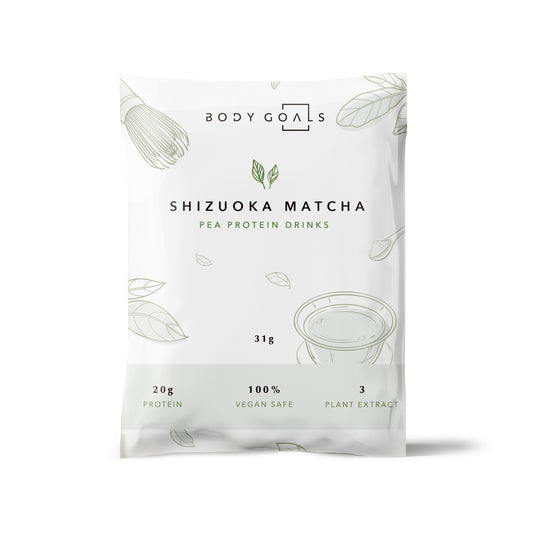 全素豌豆蛋白飲 - 靜岡抹茶