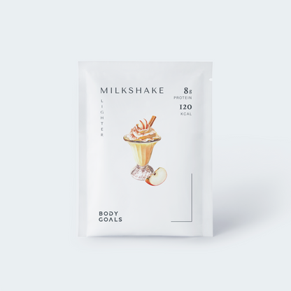 飽飽控卡白奶昔 - 蘋果歐蕾