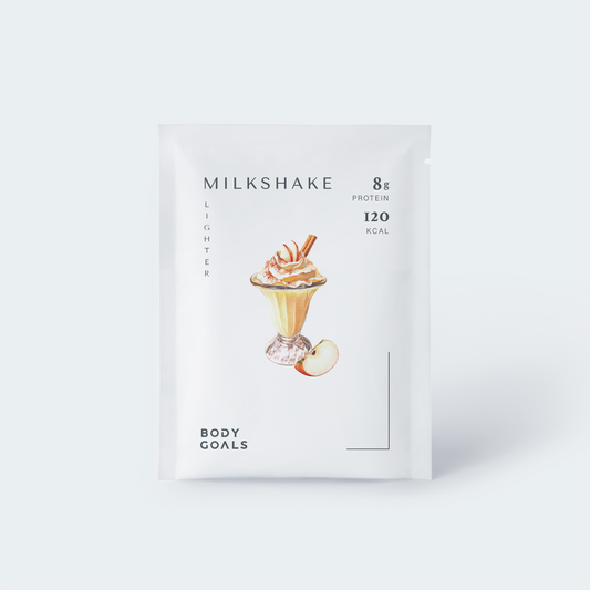 飽飽控卡白奶昔 - 蘋果歐蕾