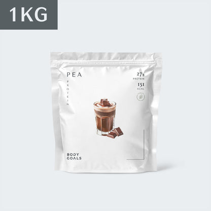 全素多效豌豆蛋白飲 PRO 1KG 大包裝 - 醇黑可可