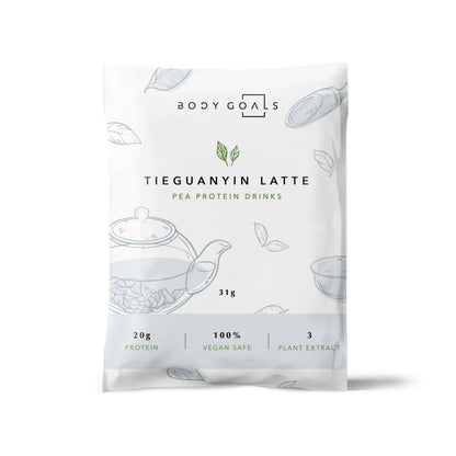 全素豌豆蛋白飲 - 觀音拿鐵