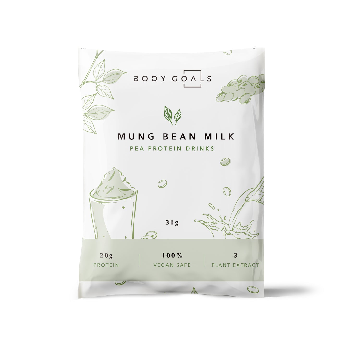 全素豌豆蛋白飲 - 綠豆沙沙